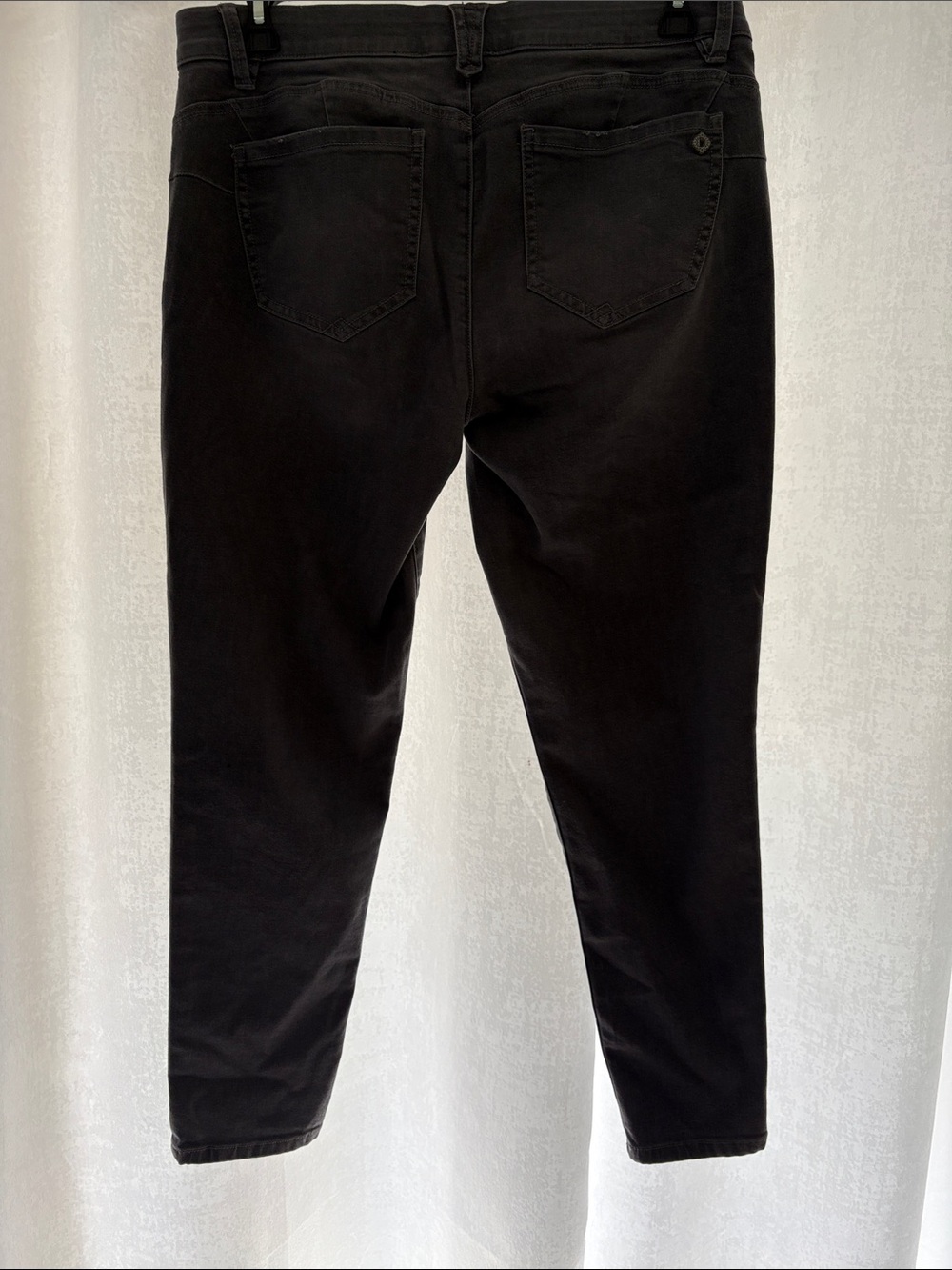 Democracy Women's Dark Gray Distressed Skinny Jeans - Picture 7 of 7